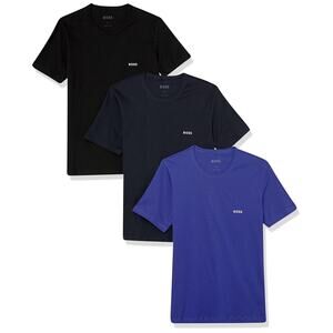 Boss Hugo Boss 50475266 Classic Crew Neck T-Shirt Regular Fit Large - 3 Pack